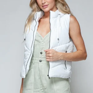 Sleeveless Quilted Down Jacket | Light and Sporty | Easy Layering