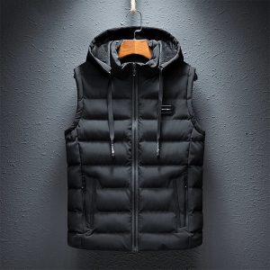 Gilet Matelassé | Noir | Chaud et Urbain