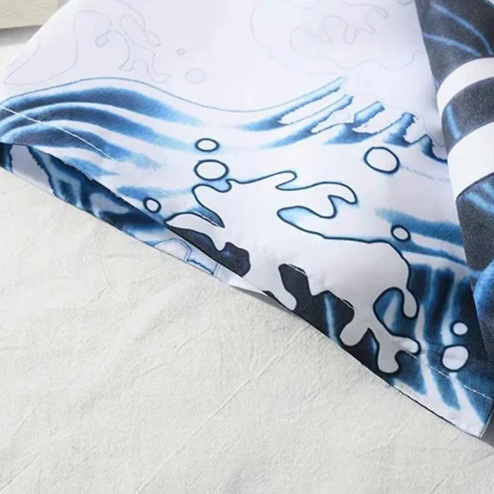 Veste Kimono Homme Dragon Bleu – Image 5