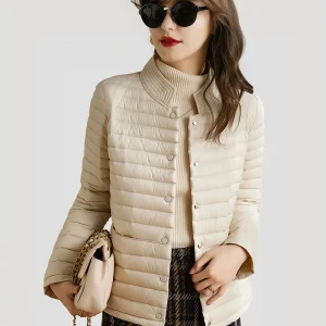 IVORY – Doudoune femme légère beige