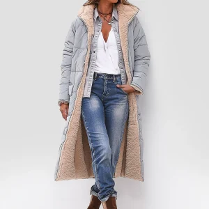 LINEA – Doudoune matelassée femme longue