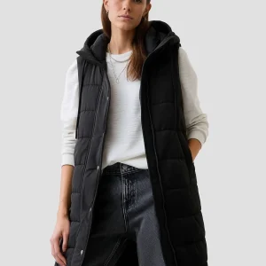 QUILTED – Doudoune sans manche matelassée femme